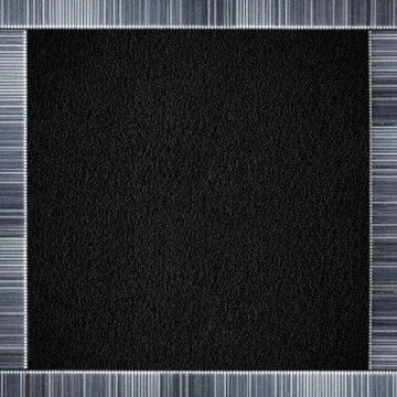 Black leather background Stock Photos