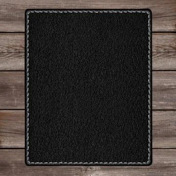 Black leather background Stock-Fotos