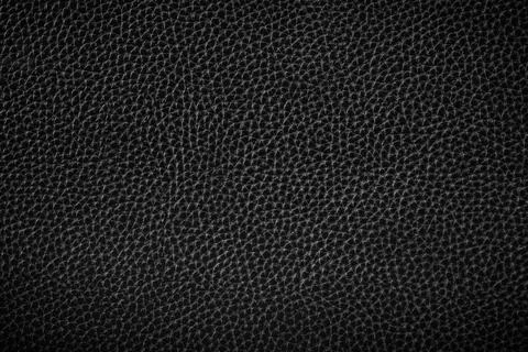 Black leather background Stock Photos