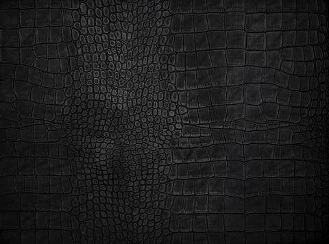 Black Leather Background Texture Stock Photos