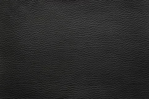 Black leather background, texture Stock Photos