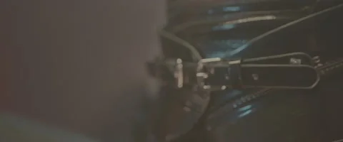 Black Leather Corset Stock Footage 207768566