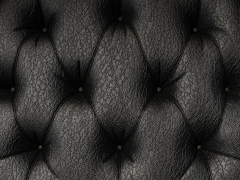Black leather Stock Illustration