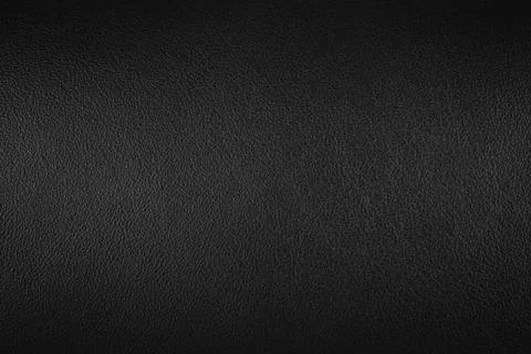 Black leather texture background material surface Stock Photos