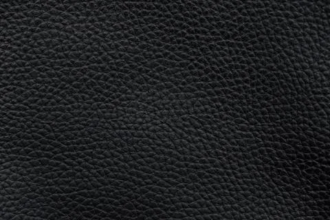 Black leather texture background pattern marco backdrop Stock Photos