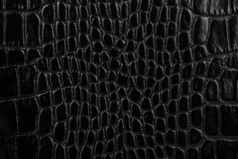 Black leather texture background Stock Photos
