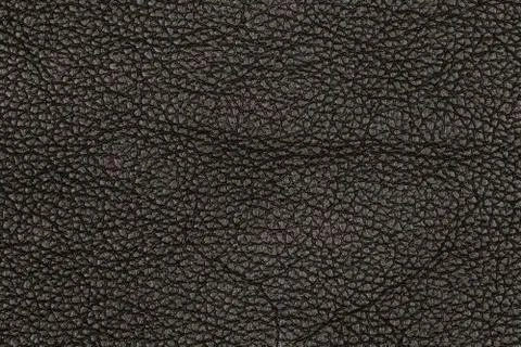 Black leather texture background Stock Photos