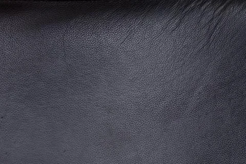 Black leather texture for background Stock Photos