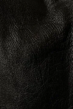 Black leather texture for background Stock Photos