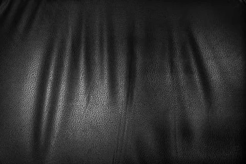 Black leather texture background Stock Photos