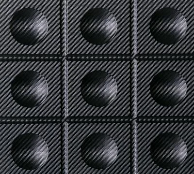Black leather texture background surface or wallpaper . Stock-Fotos