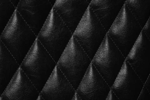 Black Leather Texture background,leather textures are being used in a wide range Stock Photos