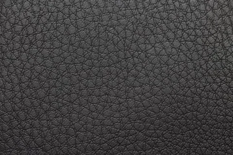 Black Leather Texture close up Foto stock