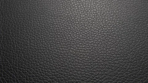 Black Leather Texture Close-Up Shot Stock Footage 286241912