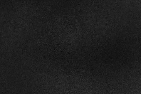 Black leather texture close up surface. Foto stock