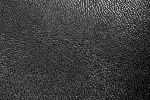 Black leather texture Stock-Fotos