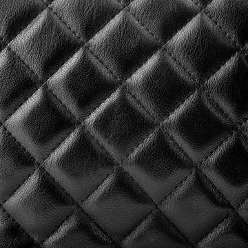 Black leather texture Stock Photos