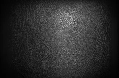 Black leather for texture Stock Photos