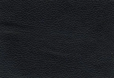 Black leather texture Stock Photos