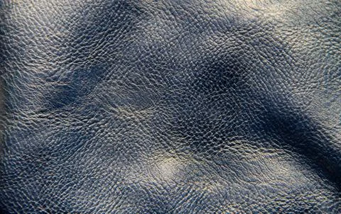 Black leather texture Stock Photos