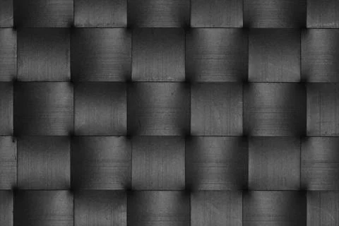 Black leather weave pattern Stock-Fotos