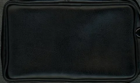 Black leatherette texture background Stock Photos