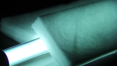 Black light - bio sterilizing light Stock Photos