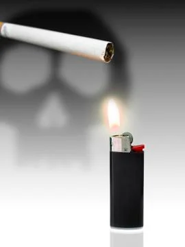 Black lighter Stock Photos