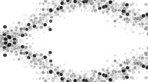 Black lights in abstract wave motion - seamless background (FULL HD) Vídeos de archivo 58772547