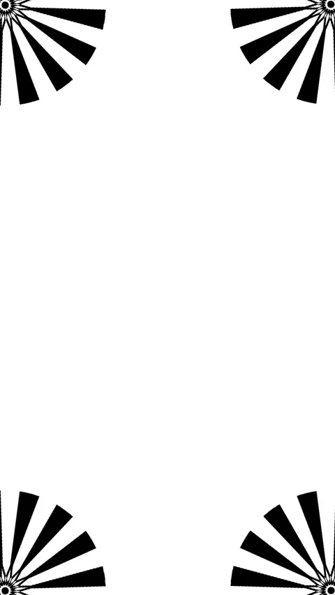 Black line circle vertical background Stock Footage 313647358