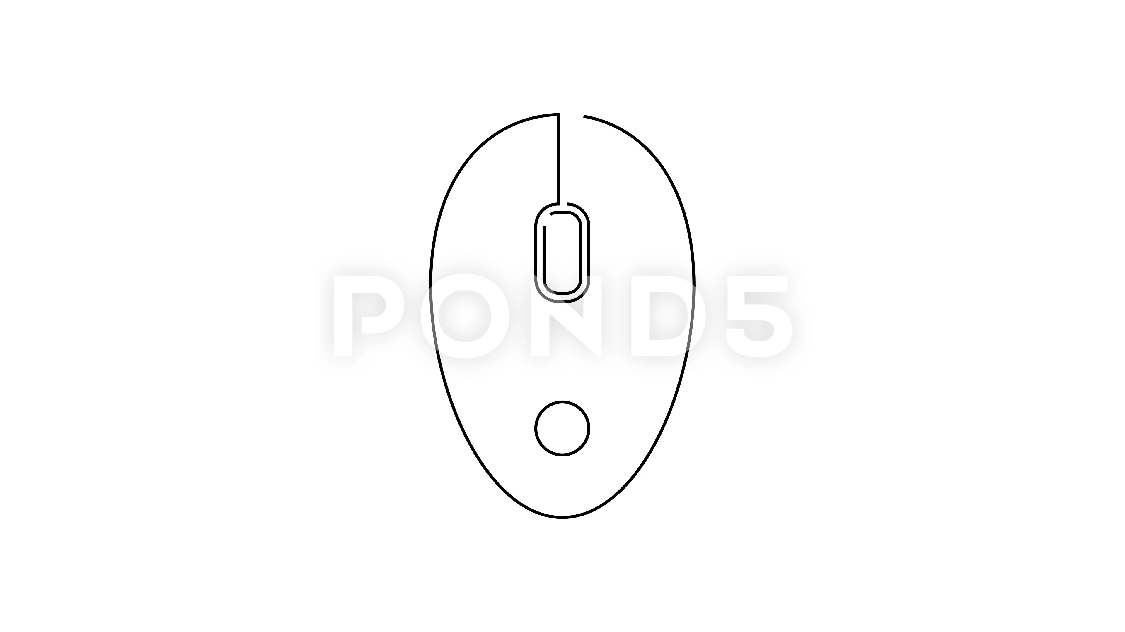 Computer mouse outline drawing vector, Computer Mouse in a sketch style, Computer  Mouse training template outline, vector Illustration. 24103527 Vector Art  at Vecteezy