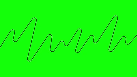 Black line green Stock Footage 284805816