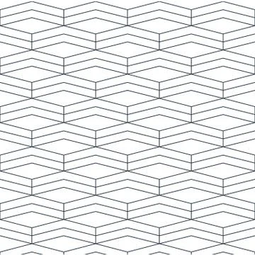 Black line pattern on white, seamless backdrop, minimalistic design 스톡 일러스트