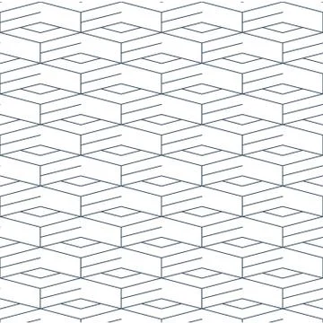 Black line pattern on white, seamless backdrop, minimalistic design 스톡 일러스트