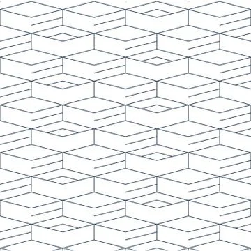 Black line pattern on white, seamless backdrop, minimalistic design 스톡 일러스트