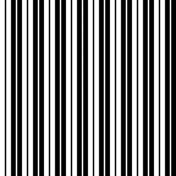 Black Line Stripe on White Background Stock Illustration