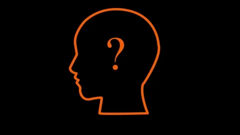 Black line Worker icon isolated on white background. Business avatar symbol.. Stock Footage 292357234