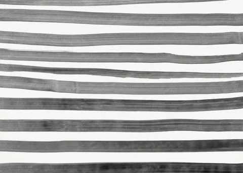 Black lined watercolor pattern background Stock Photos