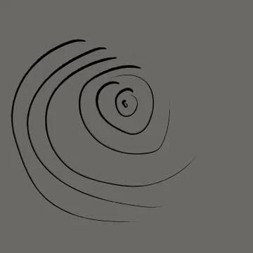 Black lines on a gray Stock Illustration