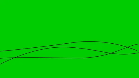 Black lines green Stock Footage 228652572