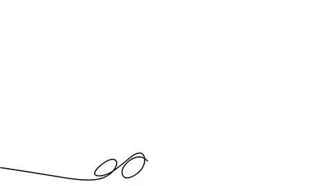 Black lines on a green screen. Animation footage for Easter Stock Footage 128424982