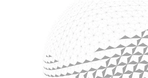 Black lines on a white background. Frame, structure, design element Ilustração Stock