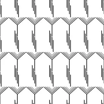 Black lines on white background Stock Illustration