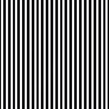 Black lines on white background. Simple repeat ornament. Vector illustration. Stock Illustration