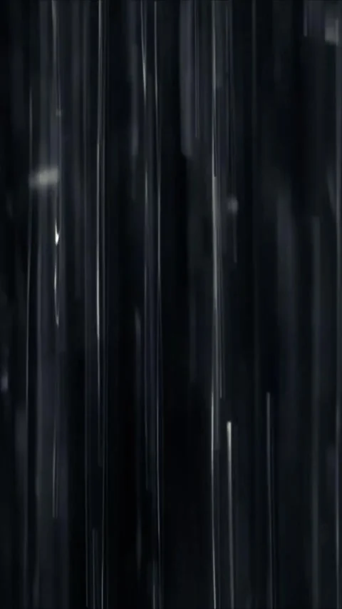 Black liquid flowing down in vertical streams with smooth motion for abstract Stock Footage 347692188