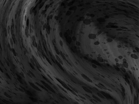 Black liquid fluid wave pattern background like a marble , greeting card or f Stock Illustration