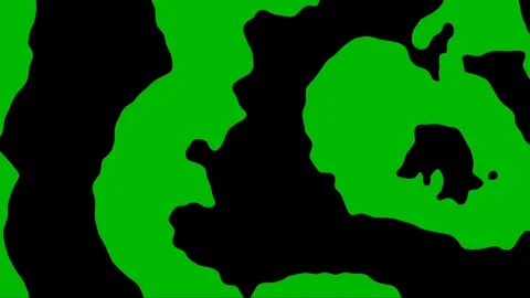 Black Liquid Pack Transition Effect on Greensreen. Stock Footage 289381893