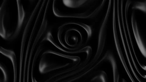 Black liquid smooth wavy surface background Stock-Footage 132736502