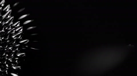 Black liquid surface. Abstract background. Vídeo Stock 57640867