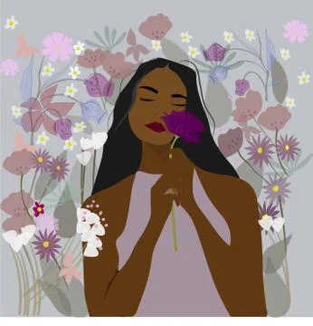 Black lives Illustrazione stock